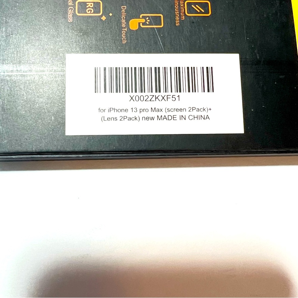 iPhone 13 Pro Max Tempered Glass Clear 2 pack Screen NEW Protector - Picture 3 of 3